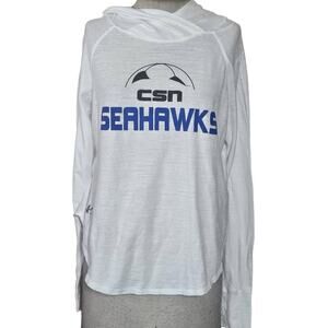 Under armour Seahawks Hooded Long Sleeve Shirt Size Medium